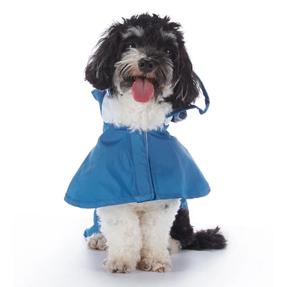 Fashionable Reflective Pet Dog Raincoat