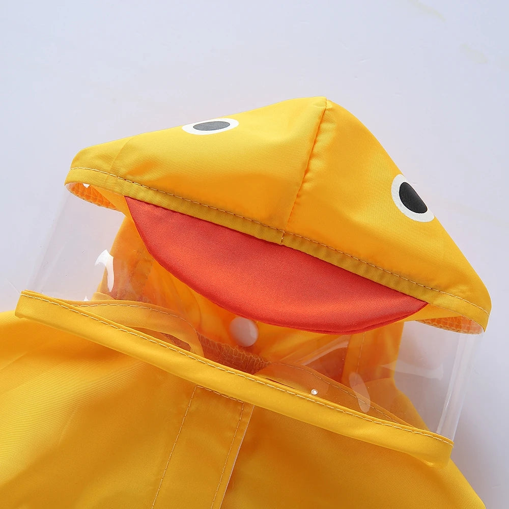 Fashionable Reflective Pet Dog Raincoat