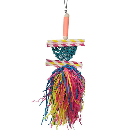 Assorted Hanging Cage Bird Chewing Rack Toys