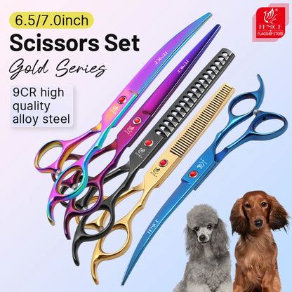 Dog Grooming Scissors Shears Set