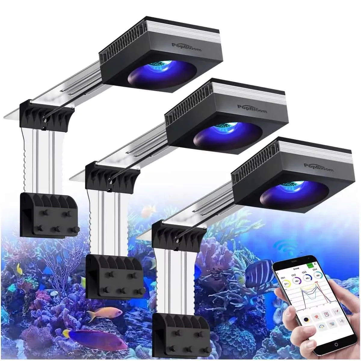 Wi Fi Reef Aquarium Light