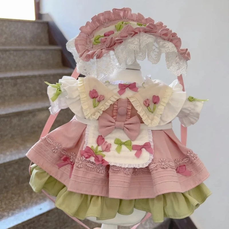 Princess Spring and Summer Lightweight Cat or Dog Sweetheart Dress