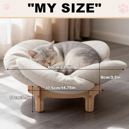 Flower-Shaped Pet Sofa Bed