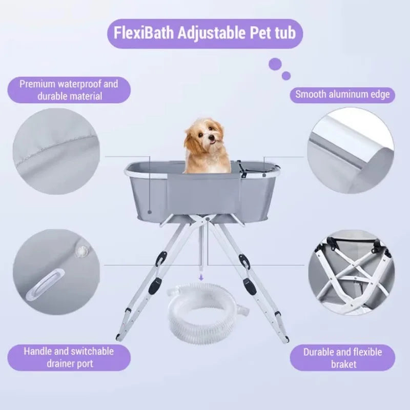 Elevated Dog Bath Tubs