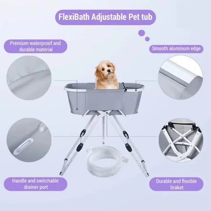 Elevated Dog Bath Tubs