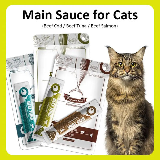 Cat Strips Cod Tuna Beef 8 pcs
