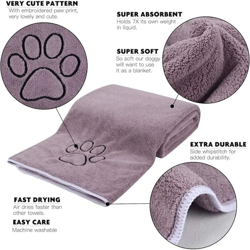 Microfiber Pet Absorbent Towels