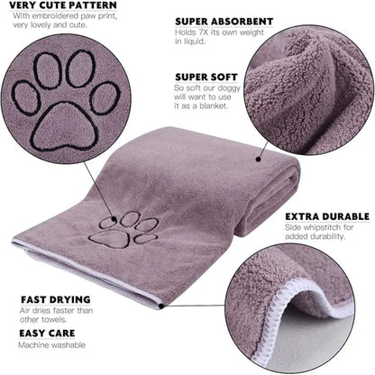 Microfiber Pet Absorbent Towels