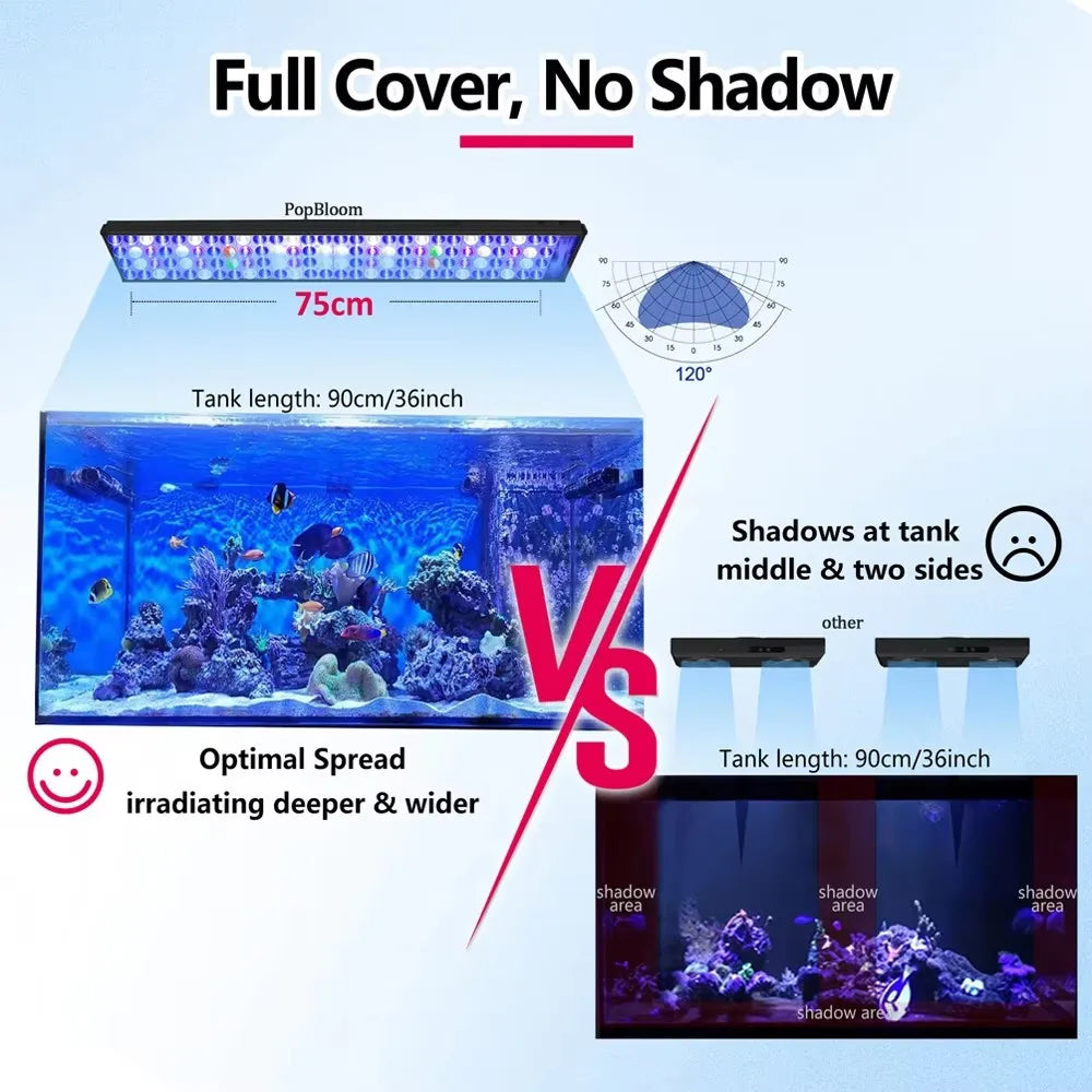 WiFi Dimmable LED Aquarium Light