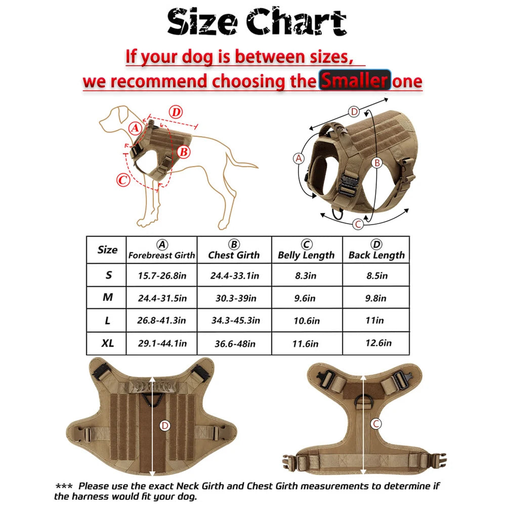 Large Dog Harness And Leash