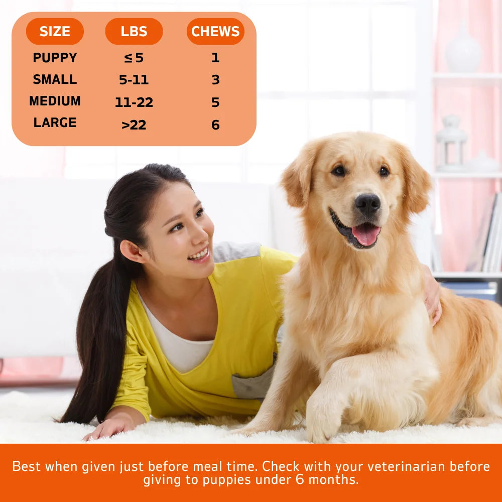 120 Chews - 1 Pack  Calming for Dogs