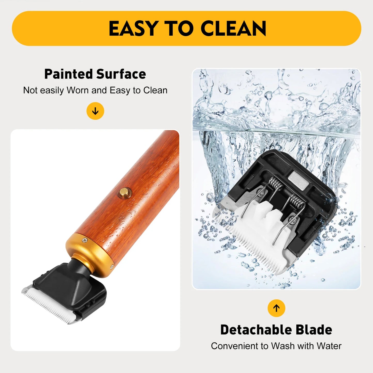 55W 8000rpm Professional Pet Clipper