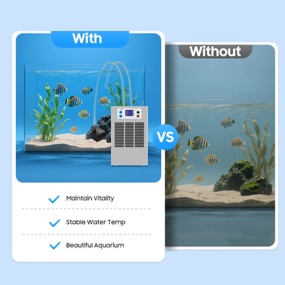 100W , Aquarium 30L Water Heater Air Conditioner