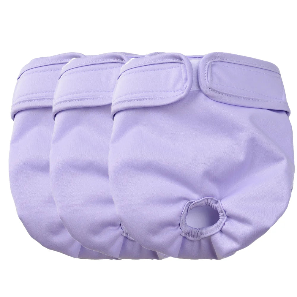 3Pcs Reusable Female Dog Diapers Washable