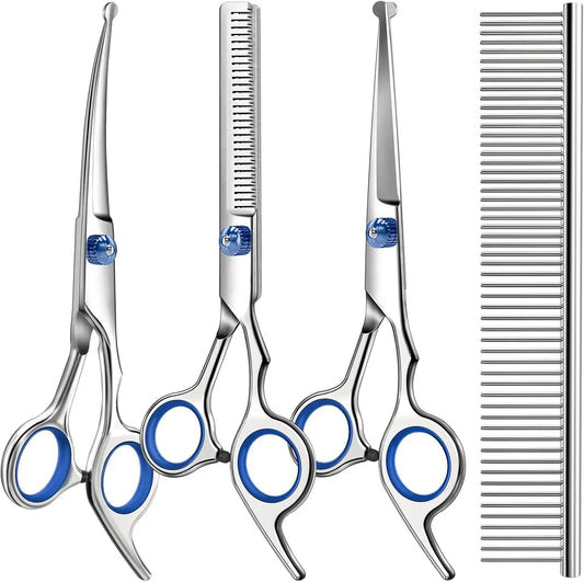 4-in-1 pet grooming kit