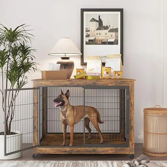 Wooden Dog Crate Furniture