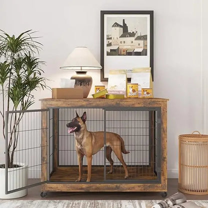 Wooden Dog Crate Furniture