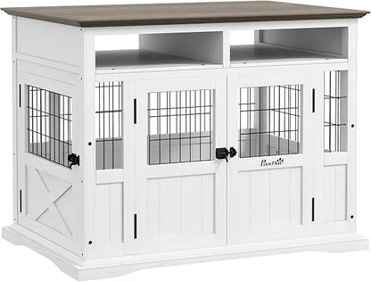 Wooden Dog Kennel Crate