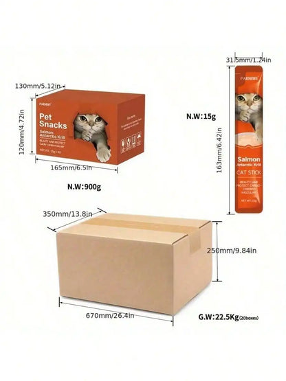 Pet Snacks, Assorted Lickable & Squeezable Cat Treats