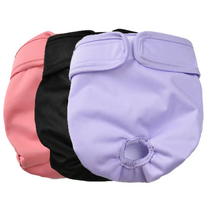 3Pcs Reusable Female Dog Diapers Washable