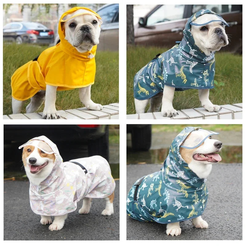 Rainy Season Raincoat Waterproof Pet Clothes