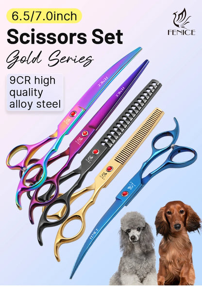 Dog Grooming Scissors Shears Set