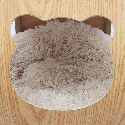 Wooden Frame Luxury Cat Pod Bed