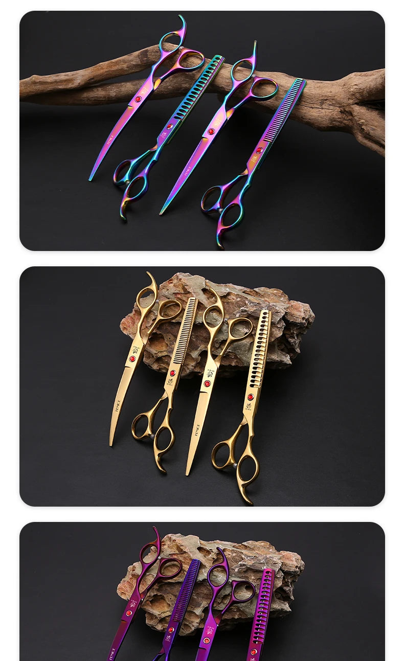 Dog Grooming Scissors Shears Set