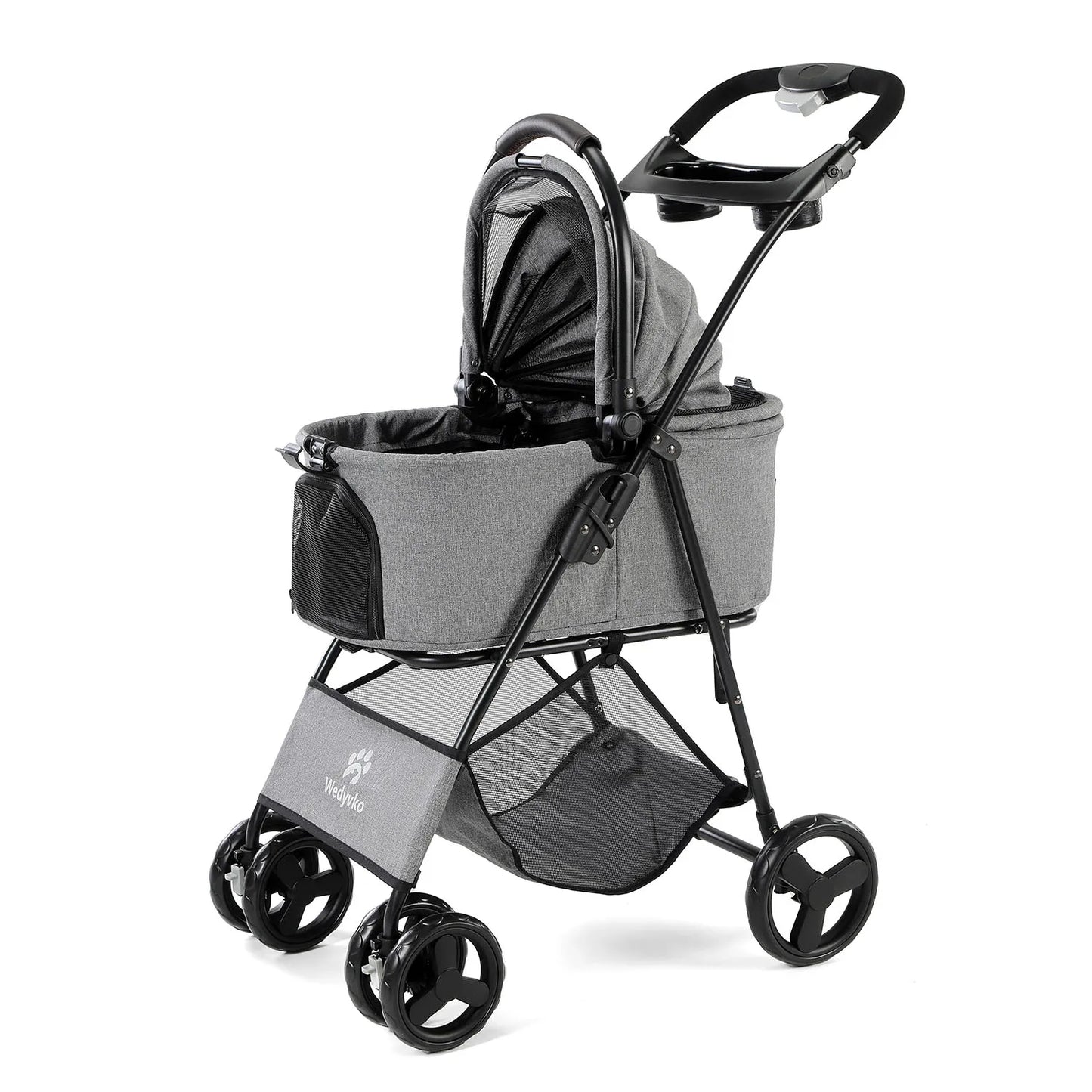 3 in 1 Pet Stroller with Removable Carrier