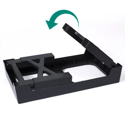 2-in-1 Elevated Slow Feeder Dog Bowls