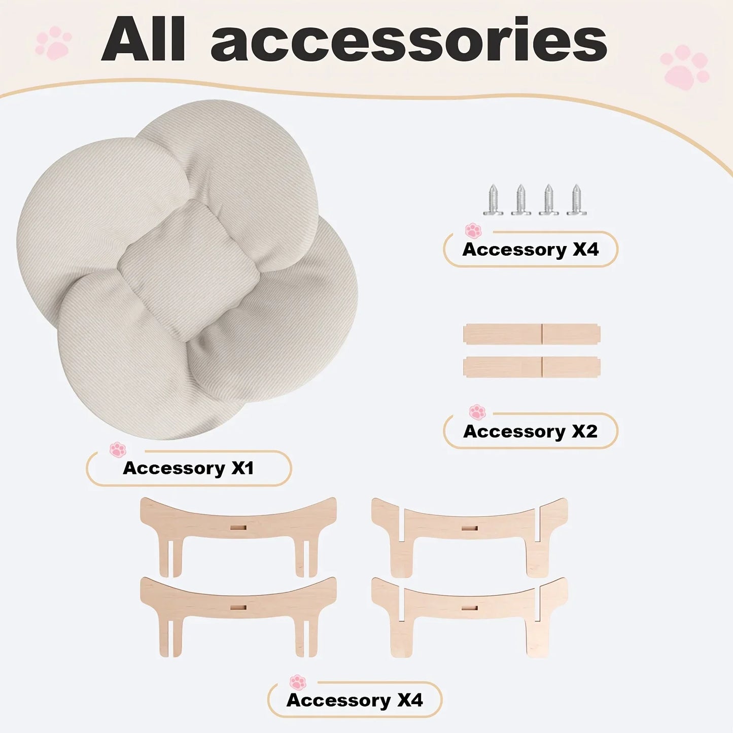 Flower-Shaped Pet Sofa Bed