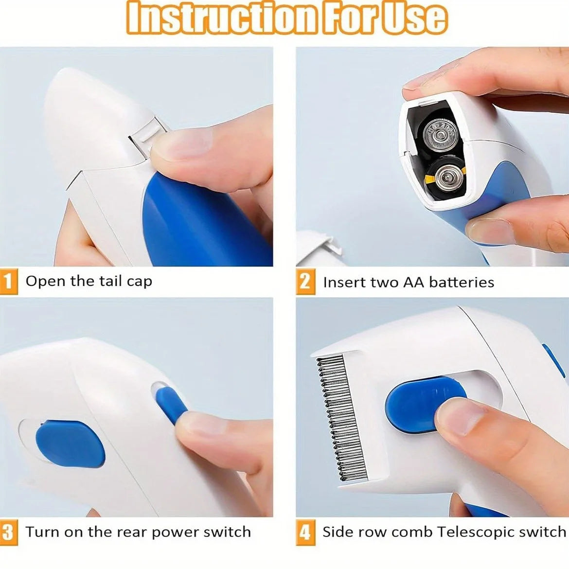 1pcs Cat & Dog Flea and Tic Remover