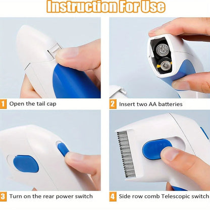 1pcs Cat & Dog Flea and Tic Remover
