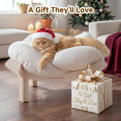 Flower Shaped Pet Bed for Cats & Small Dogs