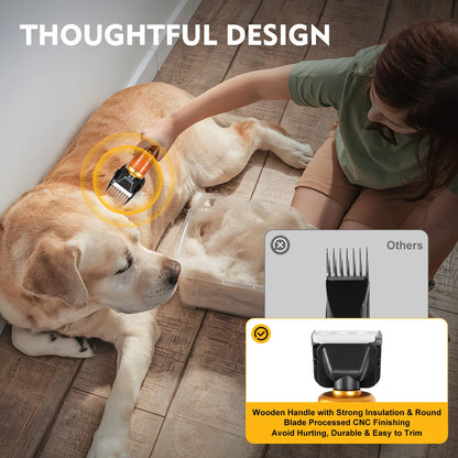 55W 8000rpm Professional Pet Clipper