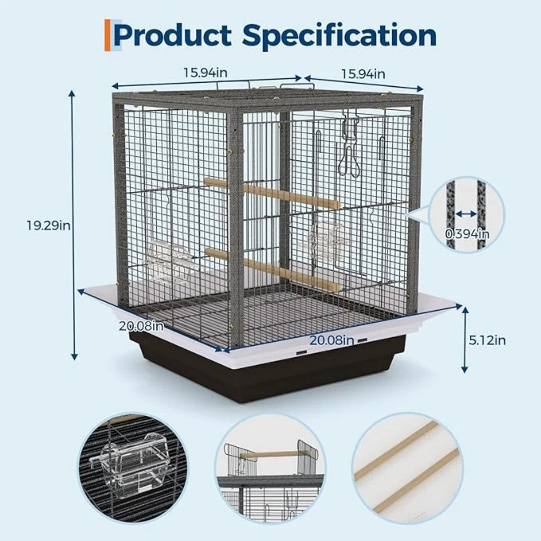 Metal Parrot Cage