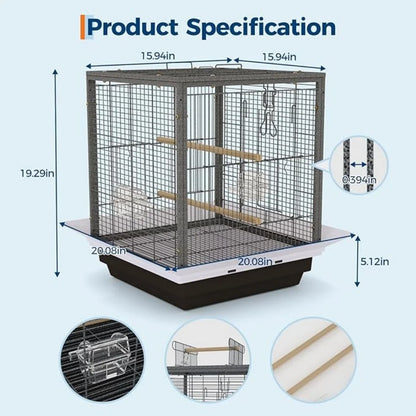Metal Parrot Cage