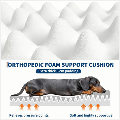 Orthopedic Faux Fur  Oversized Dog Bed