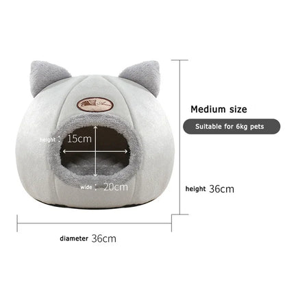 Pet Cave Bed And House