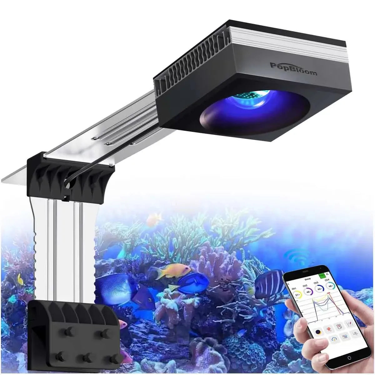Wi Fi Reef Aquarium Light