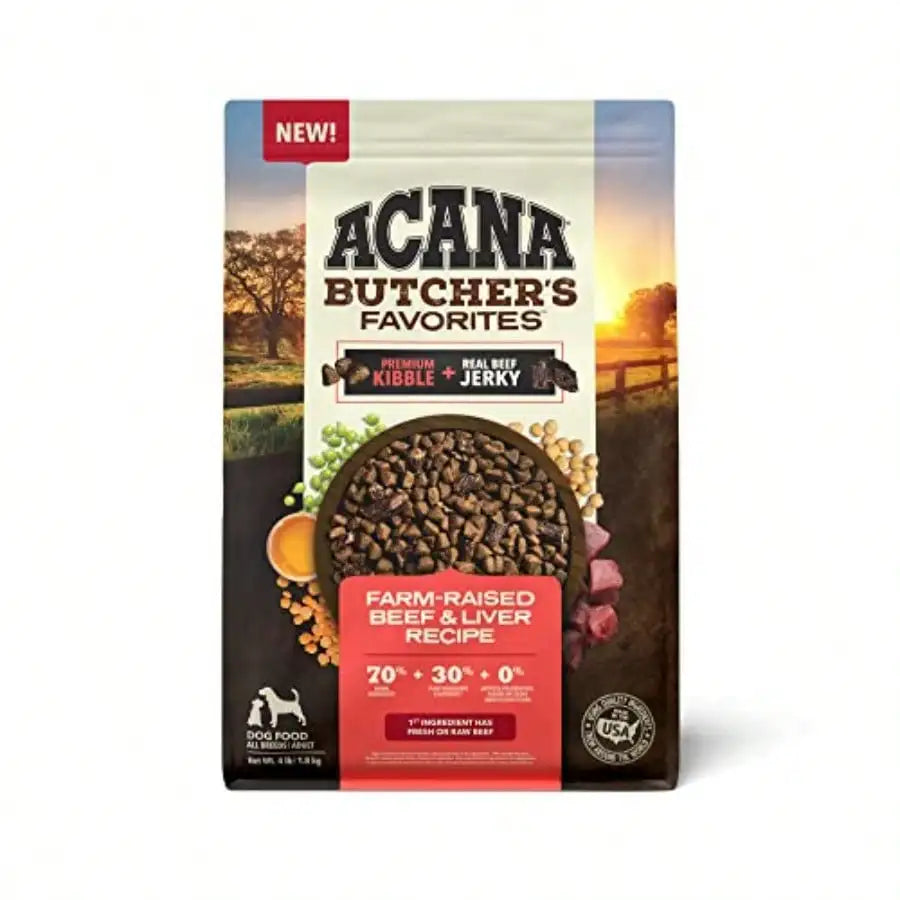 Dry Dog Food Farm Raised Beef Liver