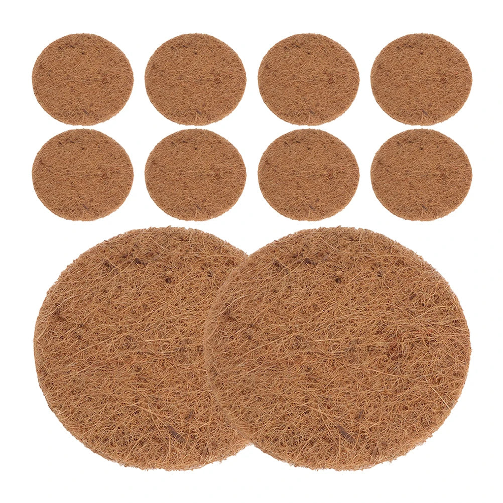 10pc Round Bird Cage Nesting Mats