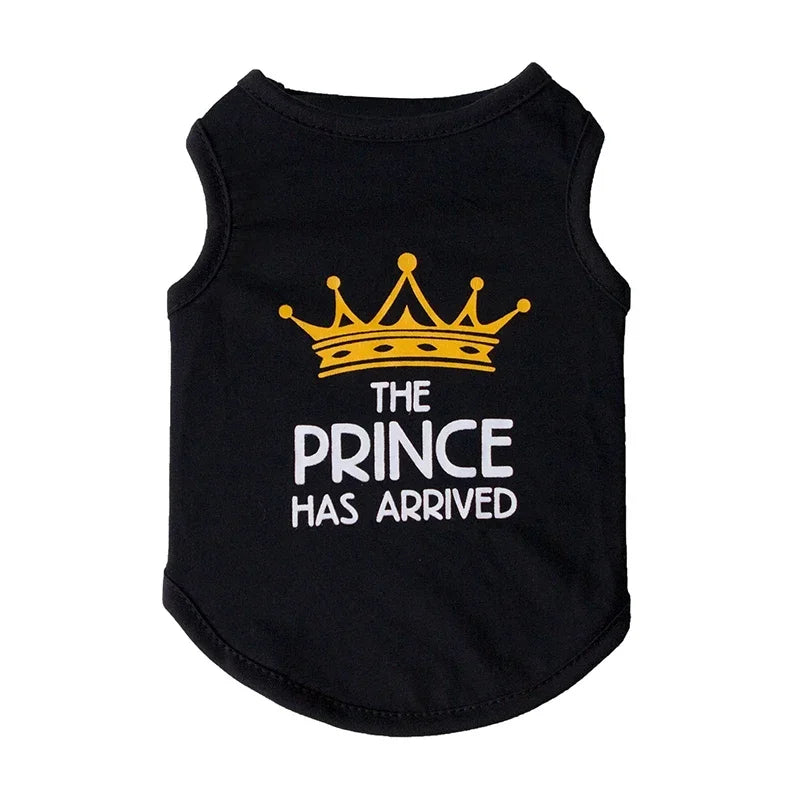 Summer Cotton Sphynx Cat T Shirt Vest