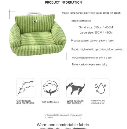 Small Dog Sleeping Mat Cushion Winter Bed