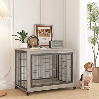 Wooden Dog Crate Furniture