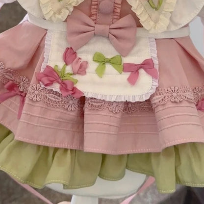 Princess Spring and Summer Lightweight Cat or Dog Sweetheart Dress