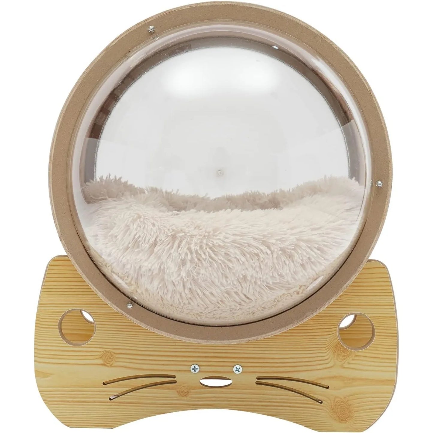 Wooden Frame Luxury Cat Pod Bed