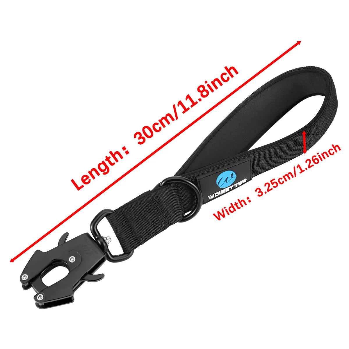 Heavy Duty Short Nylon Dog Leash