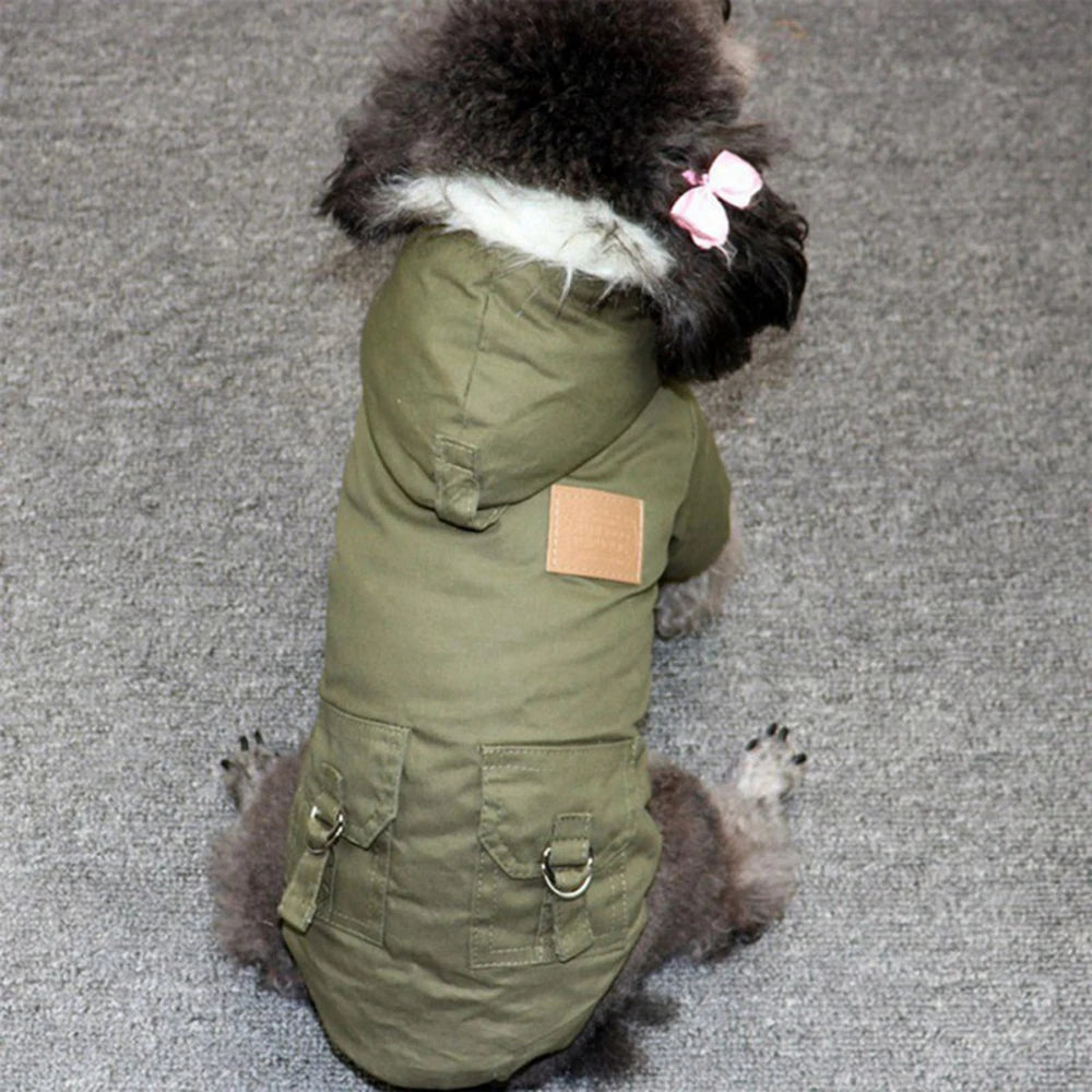 Pet Dog Jacket With Harness