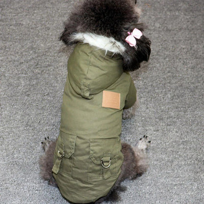 Pet Dog Jacket With Harness